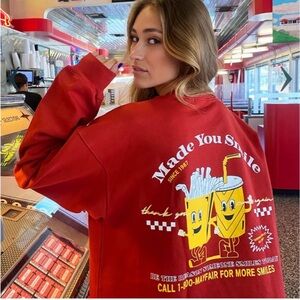 Red Graphic Women's Hoodie